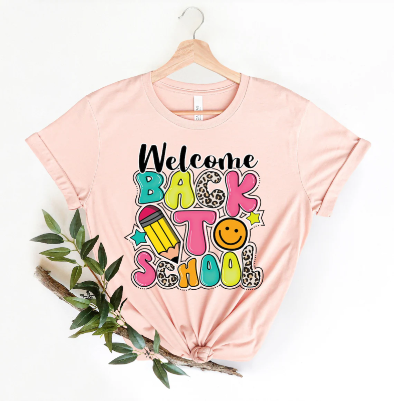 Welcome Back To School First Day of School Happy First Day Teacher Shirt